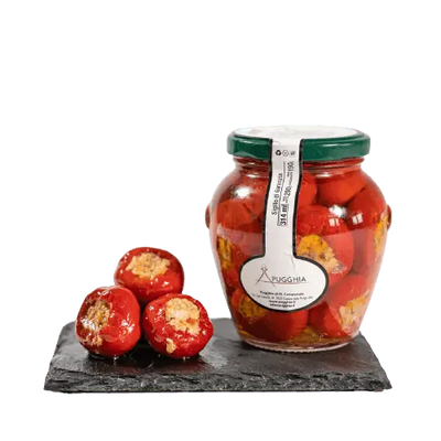 Peperoni ripieni di tonno sottolio da 314 g. - Pugghia