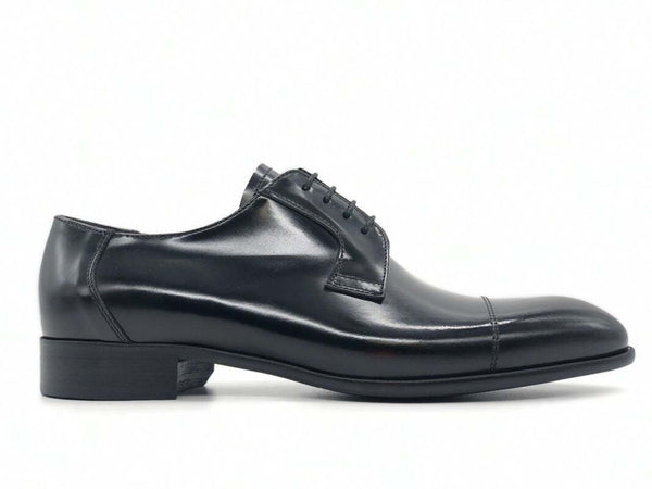 PEREZ Scarpa classica uomo Vitello abrasivato nero