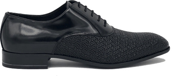 PEREZ scarpe classiche uomo nere 82600