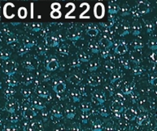 Perle-perline-lavabile-11/0-2,1-mm-tubo-12-G-FB-8220-abete