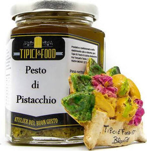 Pesto di Pistacchio - vasetto 190g Pesto di Pistacchio Tipici & Food - Bronte, Commerciovirtuoso.it
