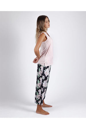 Admas Pigiama Estivo da Donna Smanicato Pantalone Lungo 55888 S25 - Passarelli Biancheria