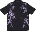 PHOBIA-Camicia-Manica-Corta-Uomo-Lateral-Lightning-Shirt-Black/purple-da-uomo
