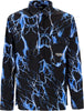 PHOBIA-Camicia-Manica-Lunga-Uomo-All-Over-Lightning-Shirt-Black/blue-da-uomo