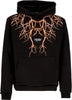 PHOBIA-Felpa-Leggera-Cappuccio-Uomo-Lightning-Hoodie-Black/orange-da-uomo