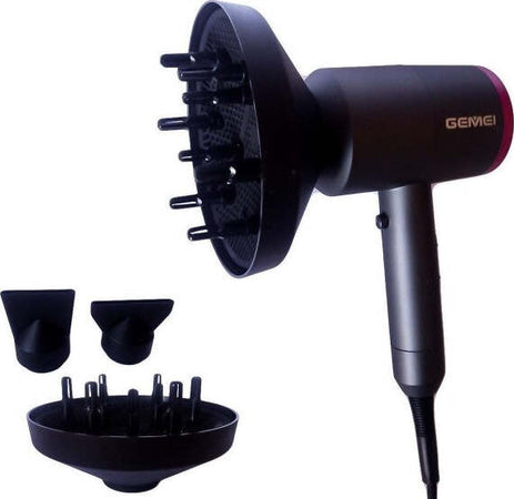 Phon-Asciugacapelli-Professionale-1400w-Max-Con-Diffusore-2-Beccucci-Gm-137