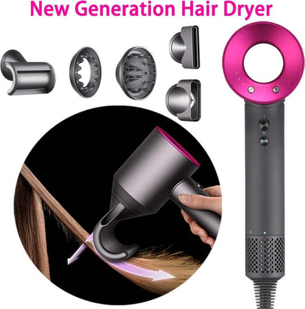 Phon Per Capelli Hair Dryer Iron Supersonic Asciugatura Rapida Asciugacapelli Bellezza/Cura dei capelli/Strumenti per lo styling/Asciugacapelli e accessori/Asciugacapelli Trade Shop italia - Napoli, Commerciovirtuoso.it