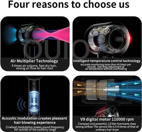 Phon Per Capelli Hair Dryer Iron Supersonic Asciugatura Rapida Asciugacapelli Bellezza/Cura dei capelli/Strumenti per lo styling/Asciugacapelli e accessori/Asciugacapelli Trade Shop italia - Napoli, Commerciovirtuoso.it