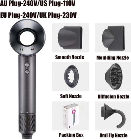 Phon Per Capelli Hair Dryer Iron Supersonic Asciugatura Rapida Asciugacapelli Bellezza/Cura dei capelli/Strumenti per lo styling/Asciugacapelli e accessori/Asciugacapelli Trade Shop italia - Napoli, Commerciovirtuoso.it