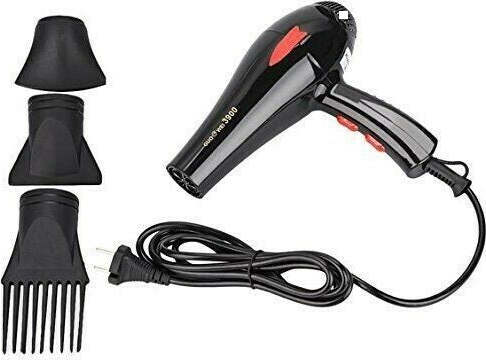 PHON-PROFESSIONALE-ASCIUGACAPELLI-3000-W-Triplo-Diffusore-A-PETTINE-PER-CAPELLI!