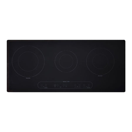 Piano cottura induzione Aeki 3 zone con due booster nero