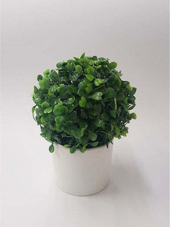 Pianta-Cespuglio-Vaso-Plastica-18cm-Artificiali-Portafiori-Piantina-Decorazione-Casa