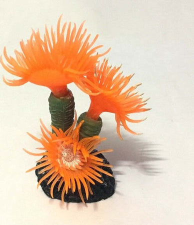 Pianta-Corallo-Artificiale-Finto-Per-Decorazione-Acquario-Arancione-Vasca-Pesci