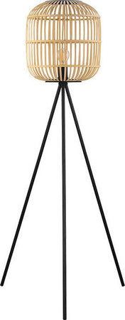 Piantana-Contemporanea-Bordesley-1-Luce-Acciaio-Nero