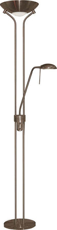Piantana-Contemporaneo-Mother-Child-Acciaio-Adjustable-Vetro-1-Luce-R7S