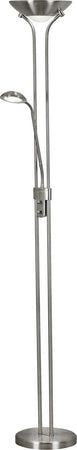 Piantana-Contemporaneo-Mother-Child-Acciaio-Argento-Vetro-Led-15,41W-3000K