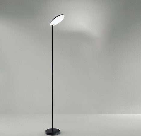 Piantana-In-Metallo-Contemporanea-Ophelia-Nero-Led