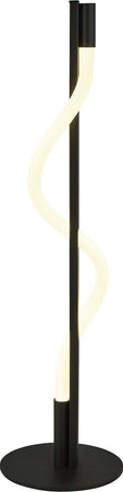 Piantana-Industrial-Serpente-Acciaio-Bianco-Policarbonato-Nero-Led-20W-2700K