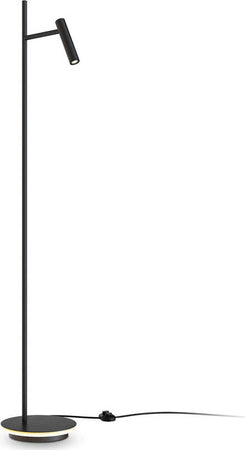 Piantana-Lampada-Da-Terra-Moderno-Estudo-Metallo-Nero-1-Luce-Led-11W