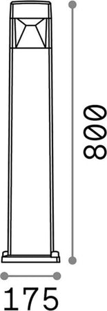 Piantana-Moderna-Cosmo-Materie-Plastiche-Bianco-Led-10W-Cct