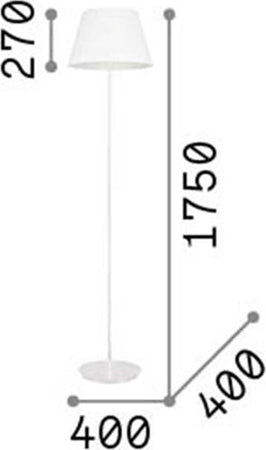 Piantana-Moderna-Cylinder-Metallo-Bianco-2-Luci-E27