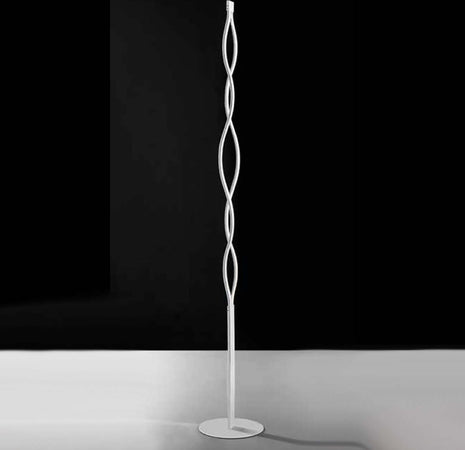 Piantana-moderna-Illuminando-ALICE-TE-2-LED-lampada-terra-metallo-bianco-interno-20W-3000°K-1600LM