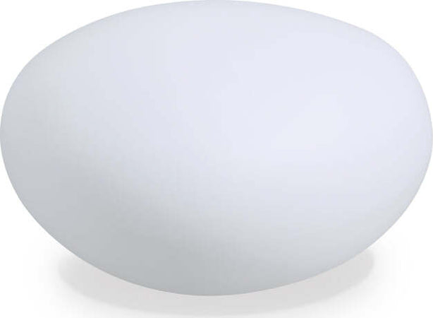 Piantana-Moderna-Sasso-Materie-Plastiche-Bianco-1-Luce-E27-D41Cm