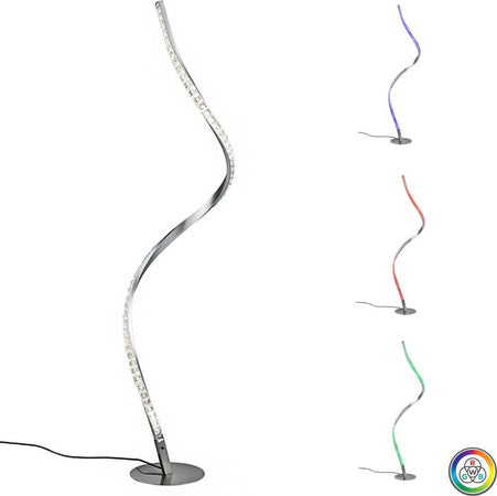 Piantana-Trio-Lighting-RUBIN-9W-LED-700Lm-3000°K-RGB-116H-dimmerabile-lampada-terra-luce-notturna-ultramoderna-interno