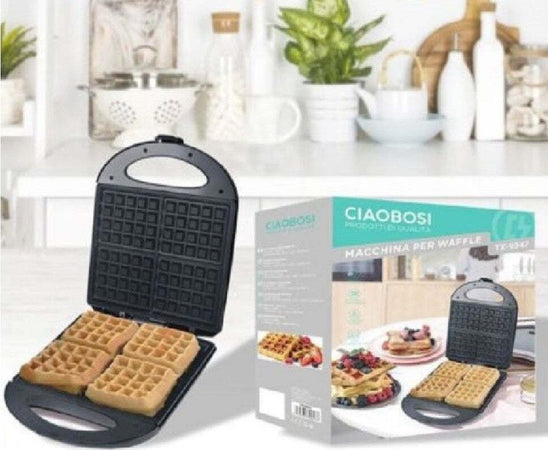 Piastra Elettrica Macchina Per Waffle 1400w Con Rivestimento Antiaderente Tx-9947 Casa e cucina/Elettrodomestici per la cucina/Macchine per Waffle Trade Shop italia - Napoli, Commerciovirtuoso.it