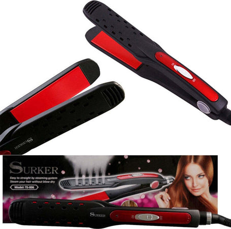 Piastra-Per-Capelli-Lisciante-Corti-Professionale-Hair-Straight-Surker-Ts-006