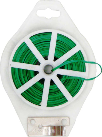 Piattina filo plastificato avvolgibile con taglierina per fissaggi manuali o con pinza legatrice Fai da te/Utensili elettrici e a mano/Attrezzi da giardinaggio/Spaghi e fascette/Legami di torsione La Zappa - Altamura, Commerciovirtuoso.it