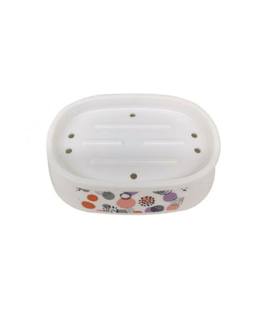 Piattino Porta Sapone Saponetta Accessorio Arredo Bagno Con Sfere Astratte 87084