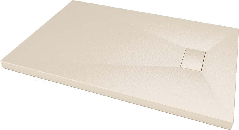 Piatto-Doccia-Acrilico-Beige-effetto-Pietra-Ultraslim-altezza-2,6cm