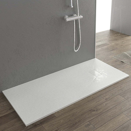 Piatto-Doccia-Acrilico-Bianco-effetto-Pietra-Ultraslim-altezza-2,6cm