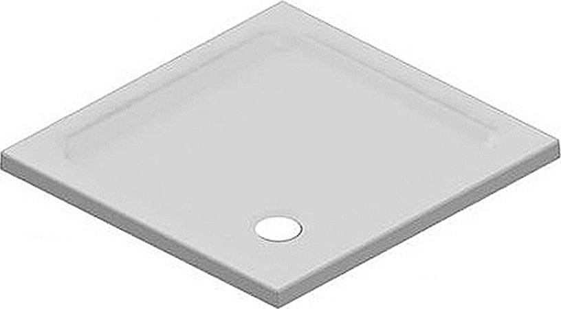 Piatto-Doccia-Acrilico-Quadrato-Bianco-Ultraflat-altezza-3.5cm