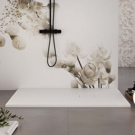 Piatto Doccia Mineralmarmo effetto pietra Bianco DUBAI Fai da te/Attrezzature per cucine e bagni/Attrezzature per bagni/Docce e componenti doccia/Piatti doccia StileBagno - Roma, Commerciovirtuoso.it