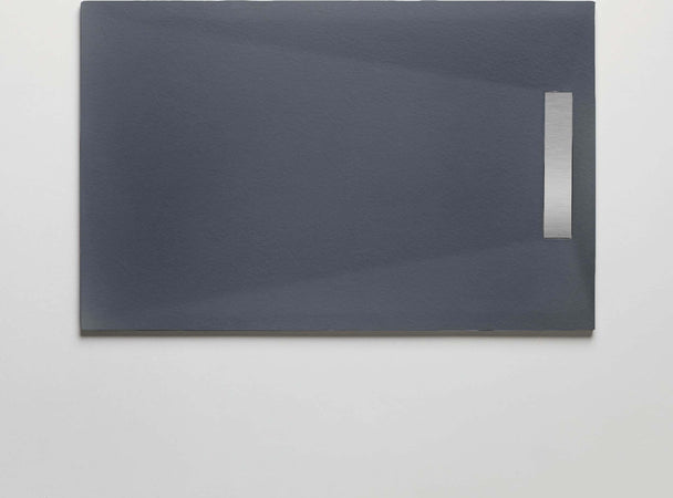 Piatto-Doccia-Resina-finitura-Pietra-Antracite-con-griglia-inox-PURE