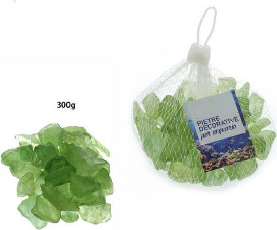 Pietre-Sassi-Sassolini-Decorativi-Verdi-Per-Acquario-Da-300-Gr-Decorazione-70271