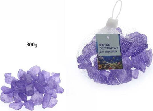 Pietre-Sassi-Sassolini-Decorativi-Viola-Per-Acquario-300-Gr.-Decorazione-70268