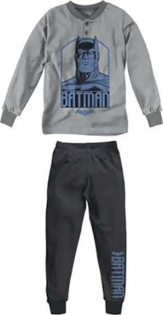 Pigiama Batman interno felpato da 3 a 10 anni Inverno Moda/Bambini e ragazzi/Abbigliamento/Pigiami e vestaglie/Pigiami due pezzi Store Kitty Fashion - Roma, Commerciovirtuoso.it