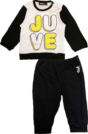 Pigiama Juventus bambino da 9 a 36 mesi scritta Juve Moda/Prima infanzia/Abbigliamento/Bambino 0-24/Pigiami e accappatoi/Pigiami due pezzi Store Kitty Fashion - Roma, Commerciovirtuoso.it