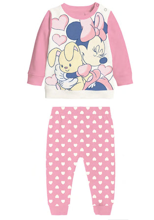Pigiama Minnie da 12 a 30 Mesi in Felpa Inverno Moda/Prima infanzia/Abbigliamento/Bambino 0-24/Pigiami e accappatoi/Pigiami due pezzi Store Kitty Fashion - Roma, Commerciovirtuoso.it