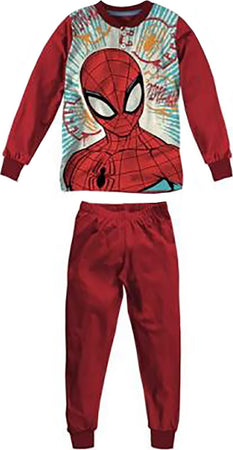 Pigiama Spiderman interno felpato da 3 a 10 anni Inverno Moda/Bambini e ragazzi/Abbigliamento/Pigiami e vestaglie/Pigiami due pezzi Store Kitty Fashion - Roma, Commerciovirtuoso.it