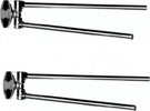 Pika Shop 2 PZ Portasalviette per Termoarredo Modello Flex Cromato 35cm Casa e cucina/Bagno/Mobili da bagno/Portasciugamani/Ganci portasciugamani Ogomondo - Martina Franca, Commerciovirtuoso.it