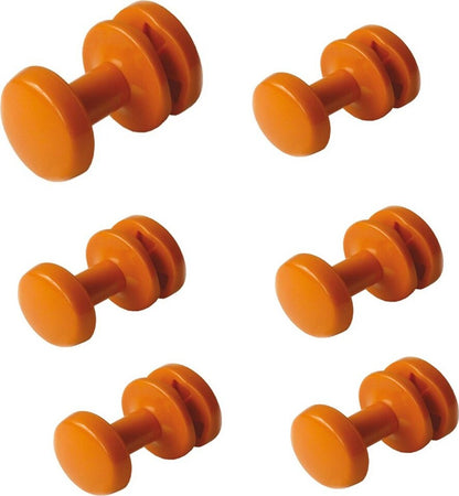 Pika Shop Appendini per Termoarredo Modello Liu' Arancio 6 Pezzi Casa e cucina/Bagno/Mobili da bagno/Portasciugamani/Ganci portasciugamani Ogomondo - Martina Franca, Commerciovirtuoso.it
