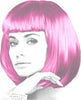 Pink Parrucca a caschetto Rosa Idea Per Addio Al Nubilato Party Colore Rosa Salute e cura della persona/Erotismo e contraccezione/Sex toys/Gadget per addio al nubilato e al celibato Kondorama - Martinsicuro, Commerciovirtuoso.it