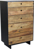 PINUS-BLACK---cassettiera-in-pino-riciclato-Marrone-Milani-Home