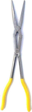 Pinza Extra Lunga 340mm Becchi Lunghi Dritto A Doppio Snodo Per Valvole Molle Fai da te/Utensili elettrici e a mano/Utensili a mano/Pinze e tenaglie/Pinze a becco lungo Trade Shop italia - Napoli, Commerciovirtuoso.it