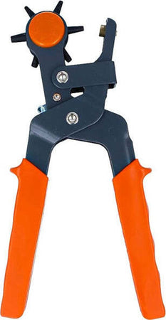 Pinza-Fustellatrice-Per-Cinture-Buchi-Fori-Cintura-Cuoio-Pelle-Testa-Girevole