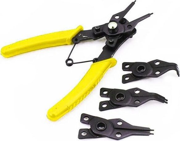 Pinza per anelli elastici 4 in 1 con punte intercambiabili Fai da te/Utensili elettrici e a mano/Utensili a mano/Pinze e tenaglie/Pinze per anelli di sicurezza Led Mall Home - Napoli, Commerciovirtuoso.it